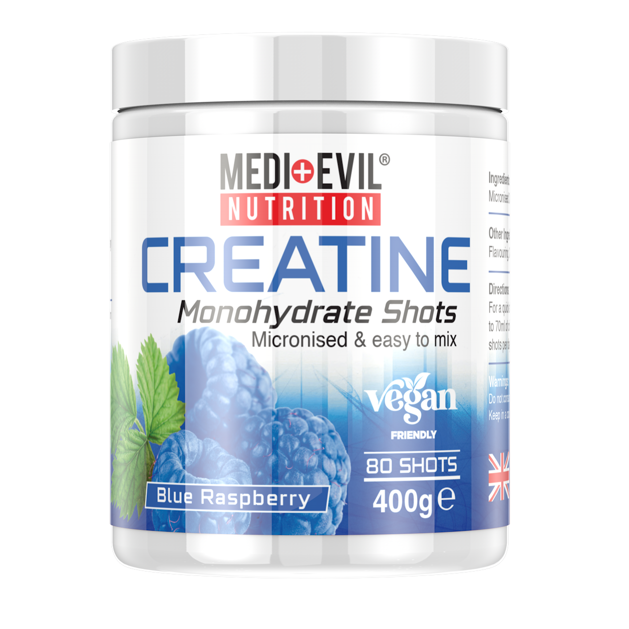 Medi Evil Creatine Monohydrate 400g